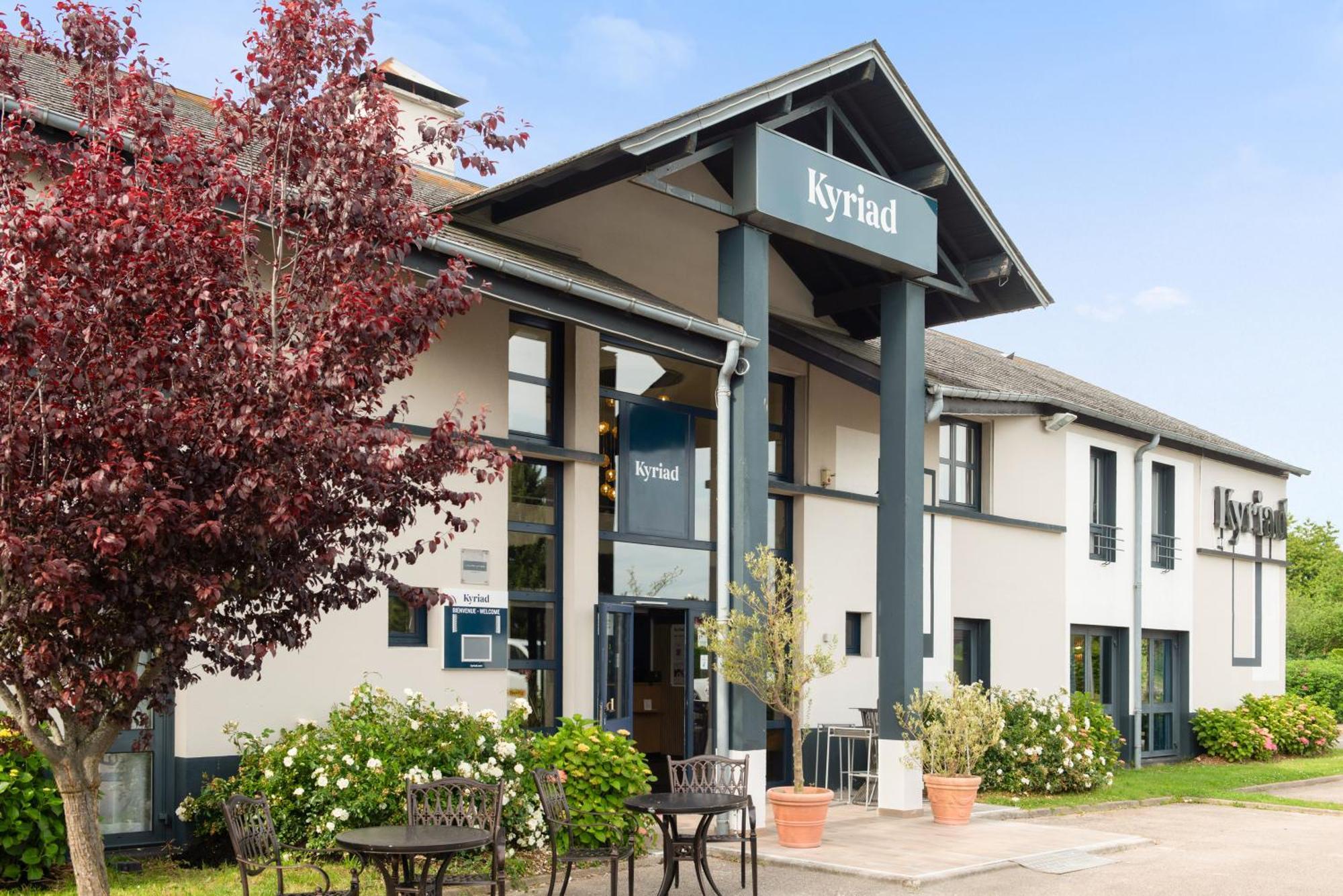 Hotel Kyriad Dieppe Saint-Aubin-sur-Scie Exterior foto